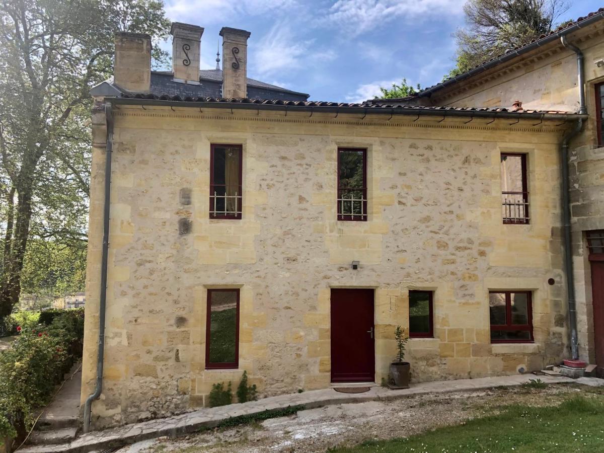 L'abbaye du château du Vallier Langoiran Exterior foto